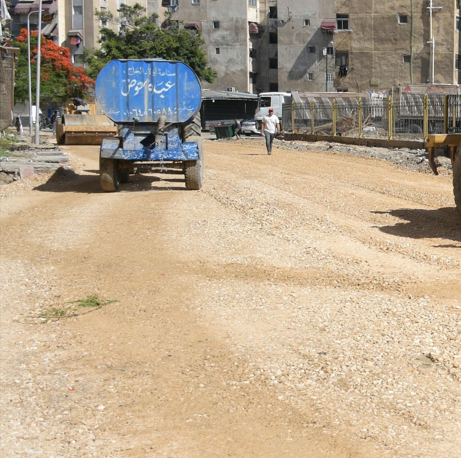 تطوير الشوارع بالمنطقة تطوير الشوارع بالمنطقة