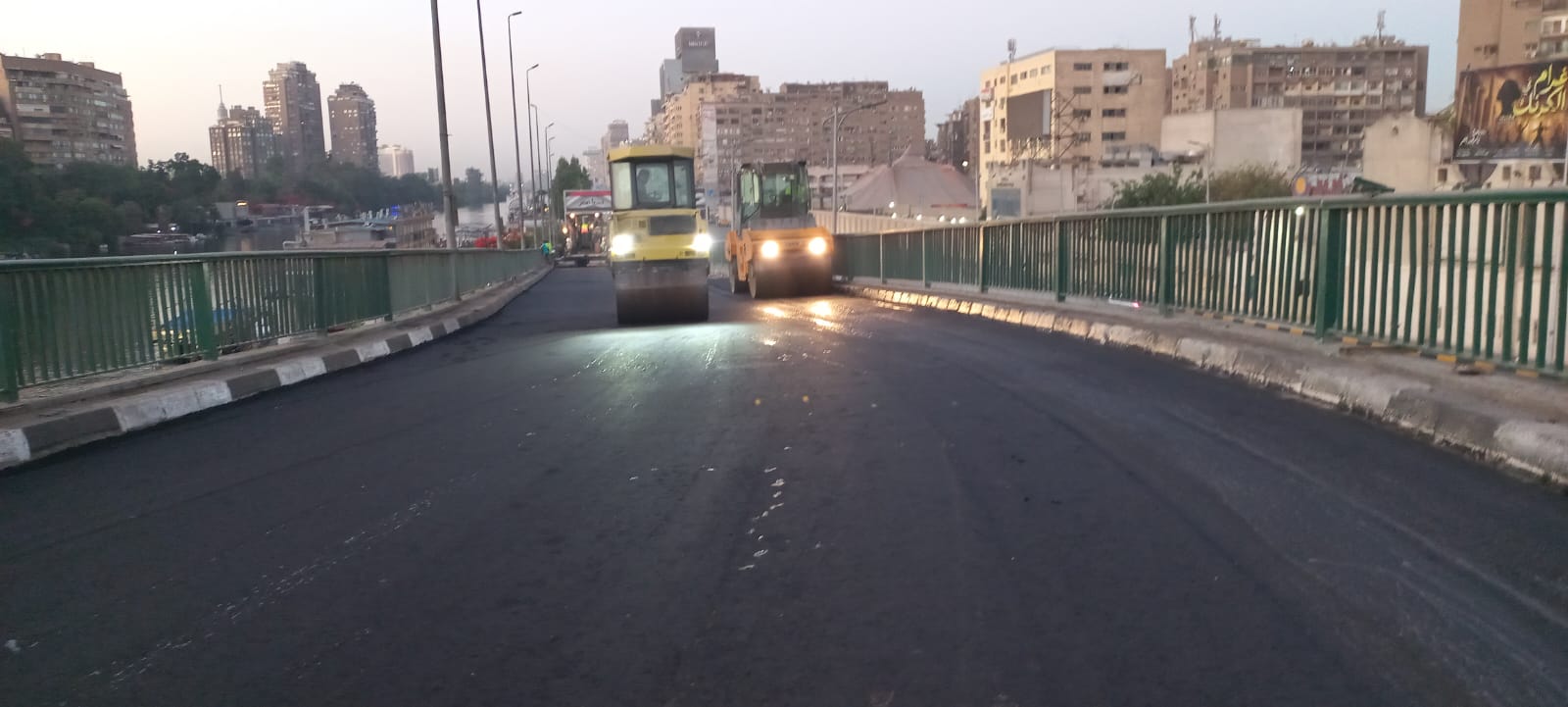  رصف مطلع كوبري 15 مايو  (1)