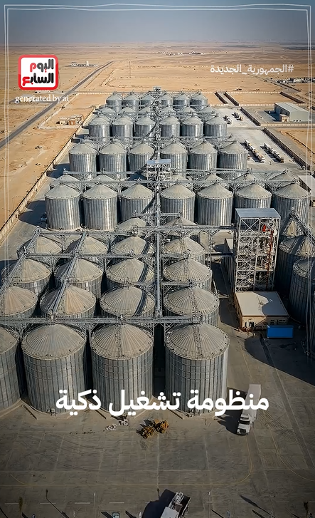 صوامع حديثة لحماية الأمن الغذائي