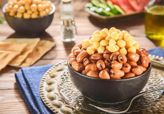 حمص وفول 