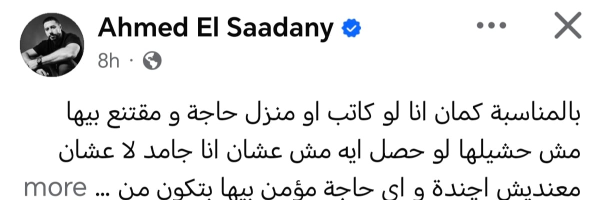 احمد السعدنى