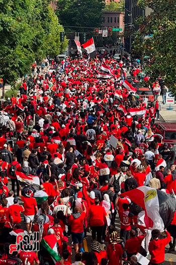 جمهور المنتخب المصرى