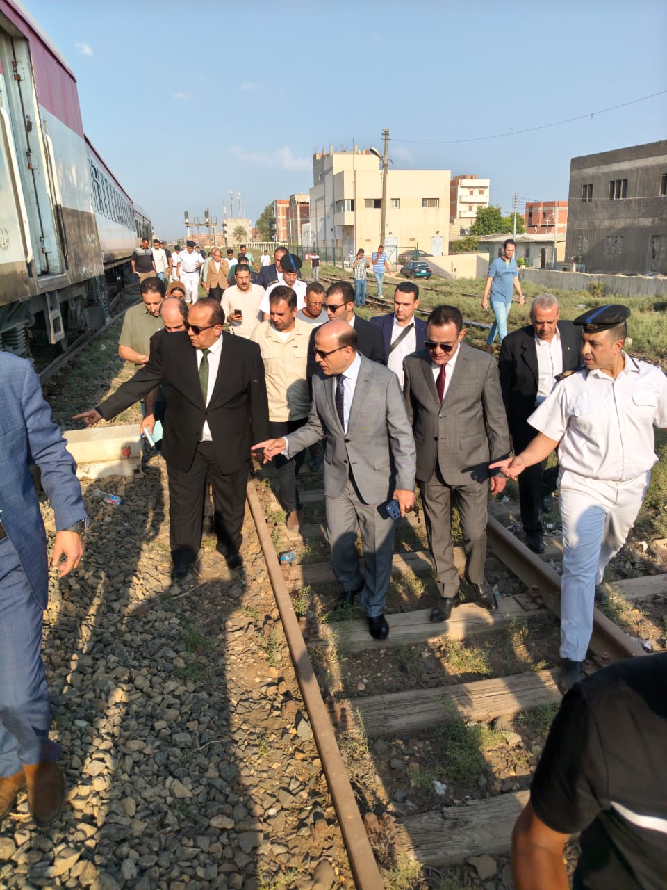 محافظ الغربية ومدير الأمن