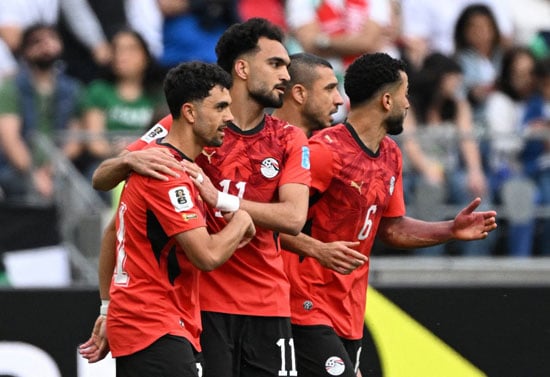 احتفال-لاعبى-المنتخب