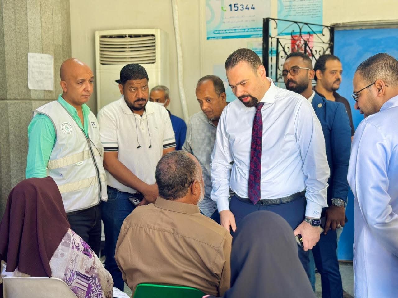 متابعة مستوى الخدمات المقدمة للمرضى متابعة مستوى الخدمات المقدمة للمرضى