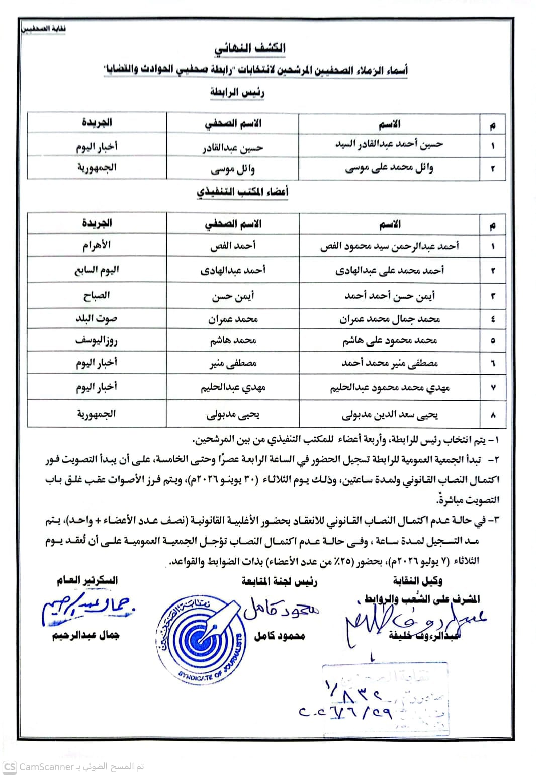 نقابه الصحفيين (2)