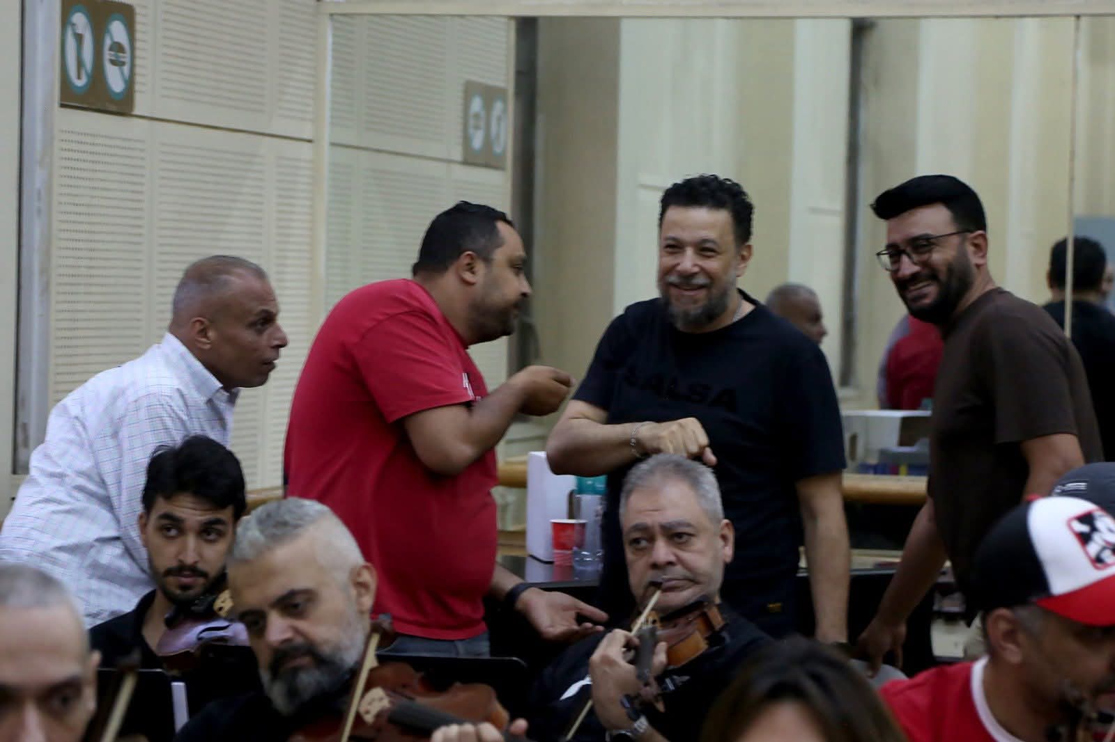بروفة حفل الاوبرا