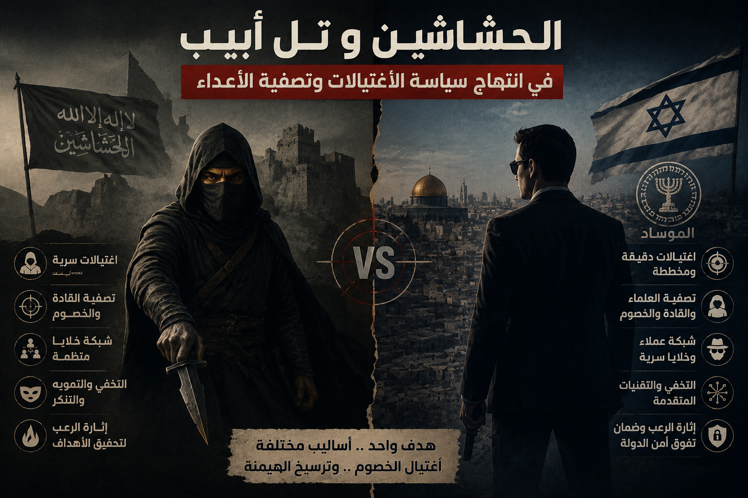 الحشاشين وتل ابيب