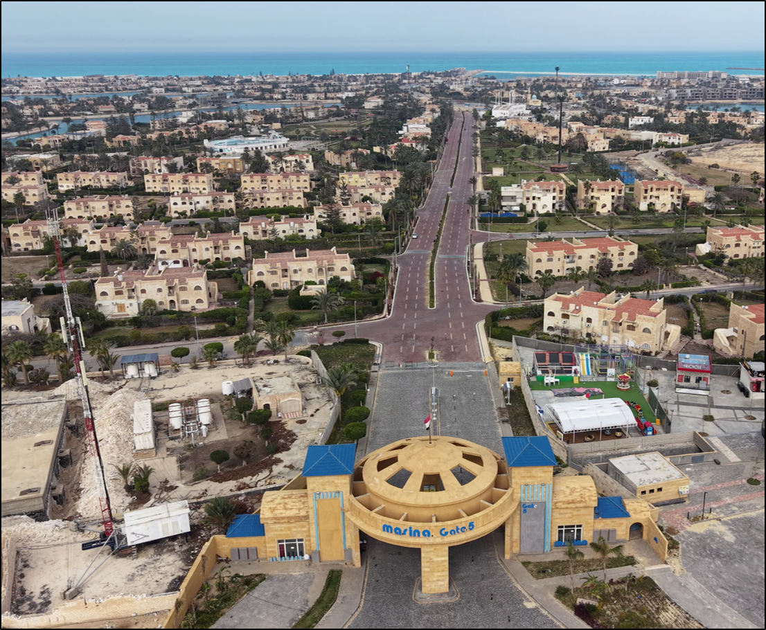 تطوير مدخل مارينا 5