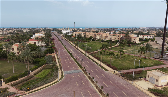 الانتهاء من اعمال التطوير