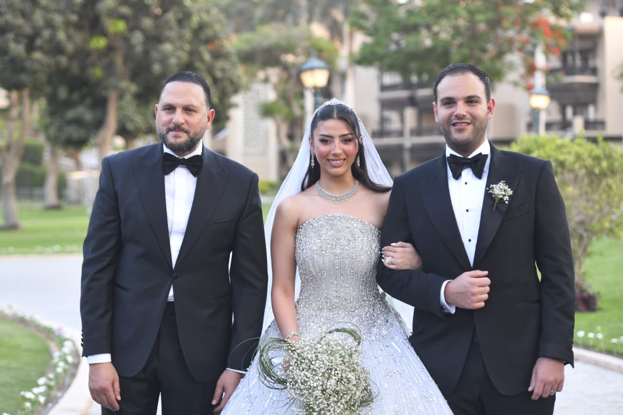 من حفل زفافا ابنة شقيق عماد زيادة