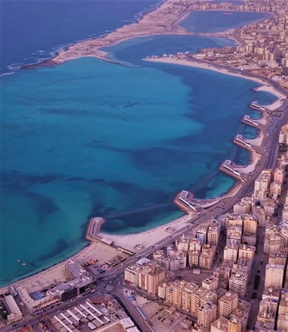 كورنيش و مدينة مرسى مطروح