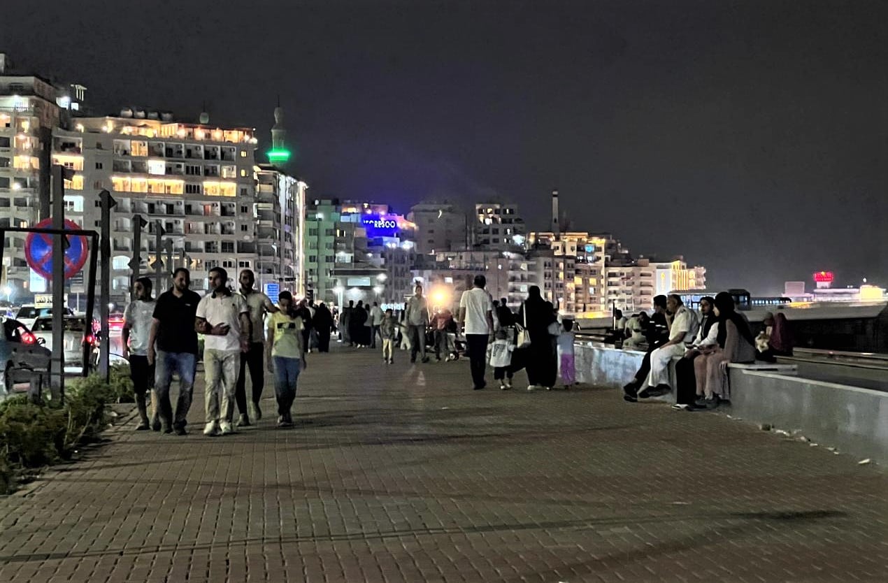 كورنيش مطروح ليلا