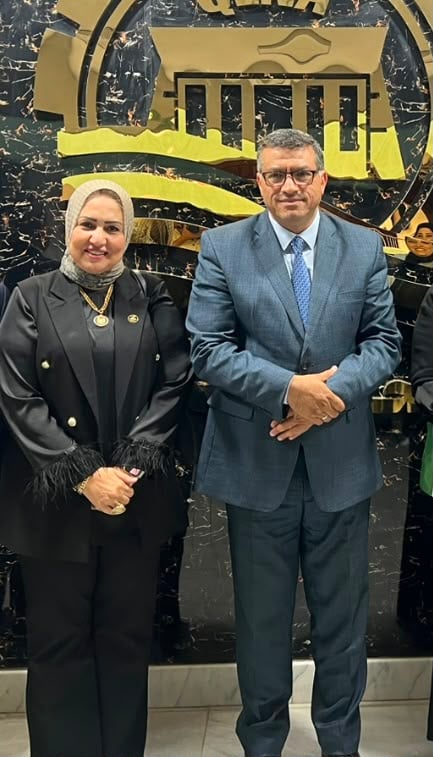 محافظ قنا والنائبة سحر صدقى