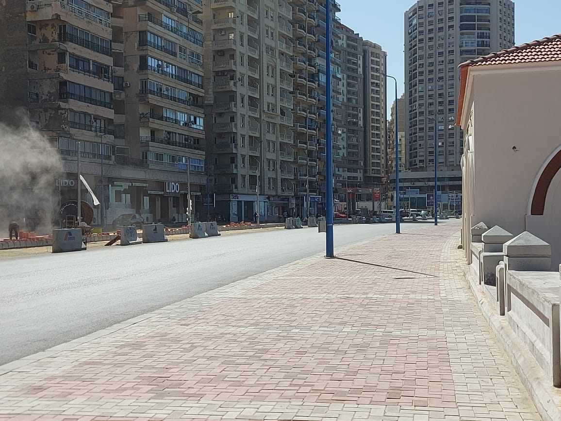 مشروع توسعة الكورنيش بالمنطقة