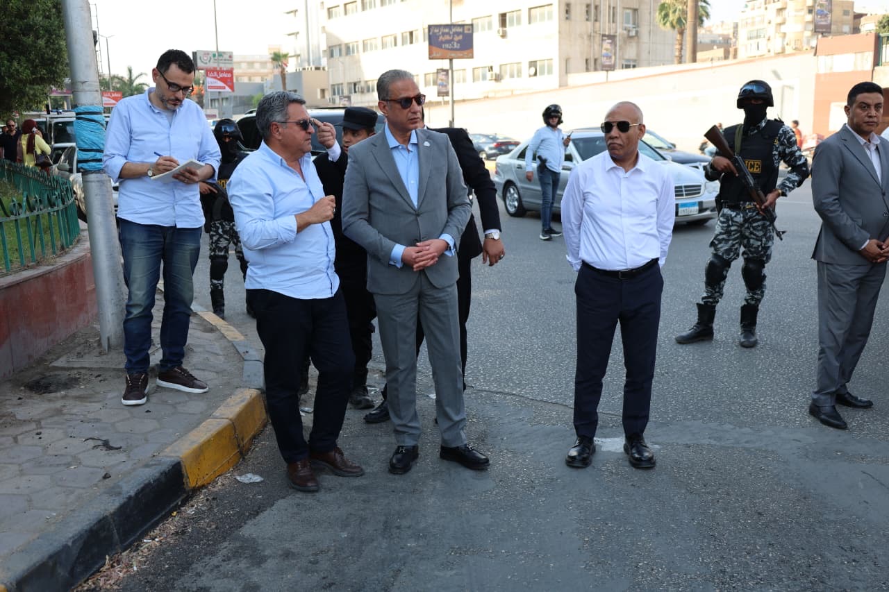 جولة محافظ الجيزة