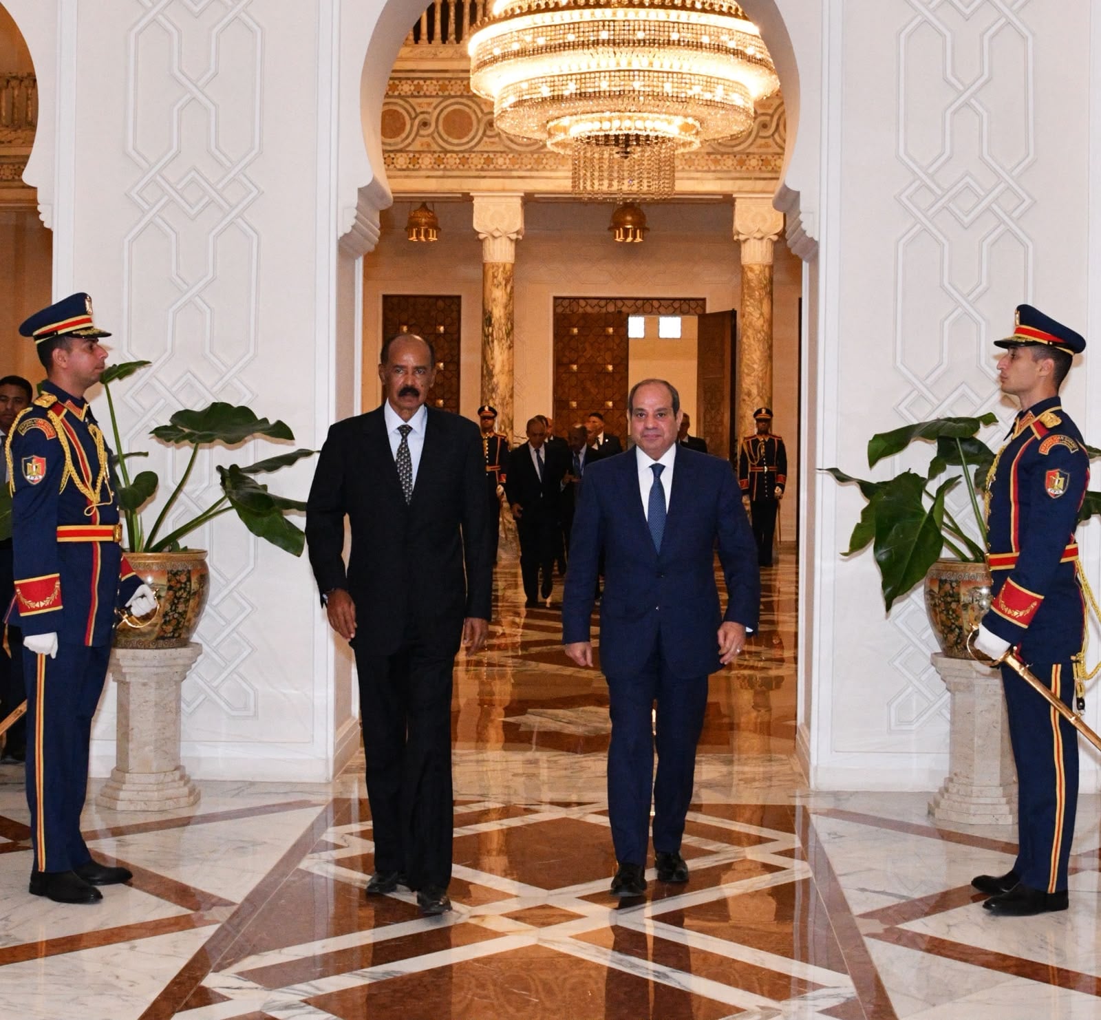 مباحثات مصرية إريترية (6)