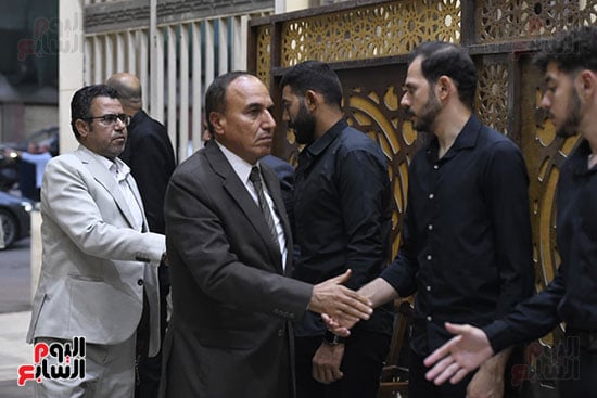 عزاء الزميل أحمد عادل (1)
