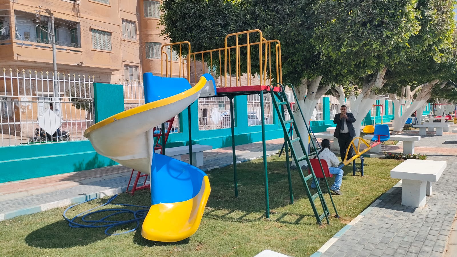 حديقة الطفل الجديدة بسمنود حديقة الطفل الجديدة بسمنود