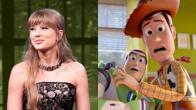 تايلور سويفت تغني اغنية  Toy Story 5