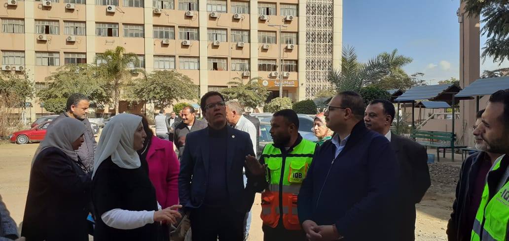 تفقد مسجد كلية التربية الجديد