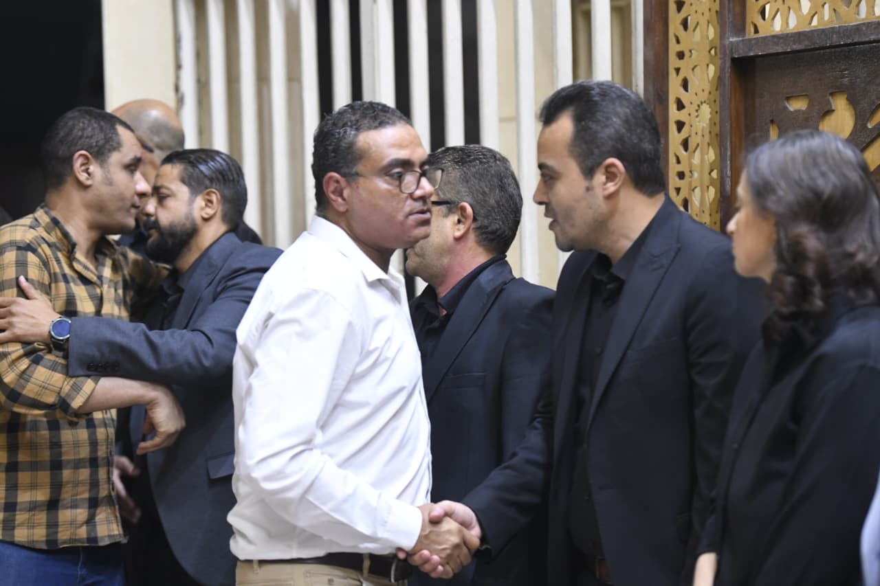 عزاء الزميل أحمد عادل (1)