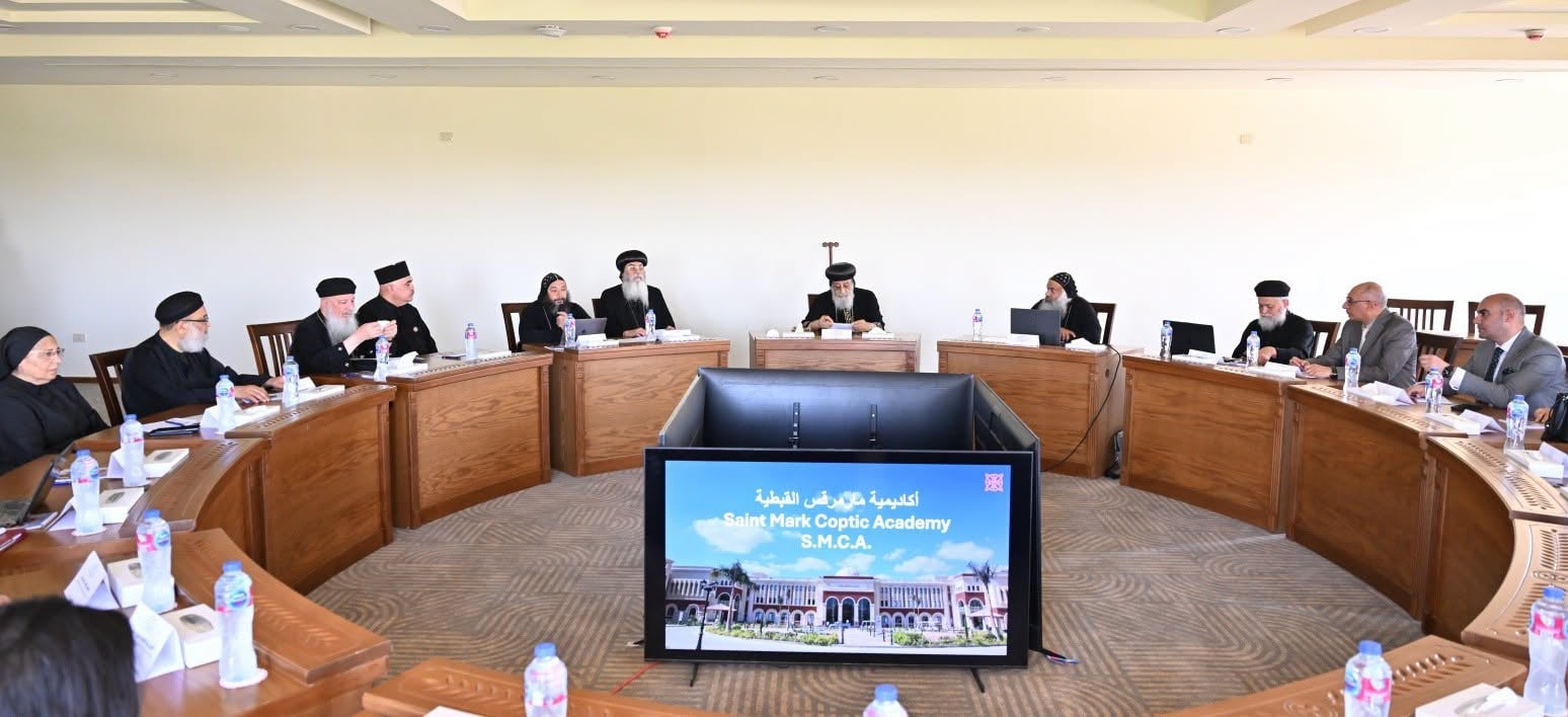 جانب من اجتماع قداسة الباب