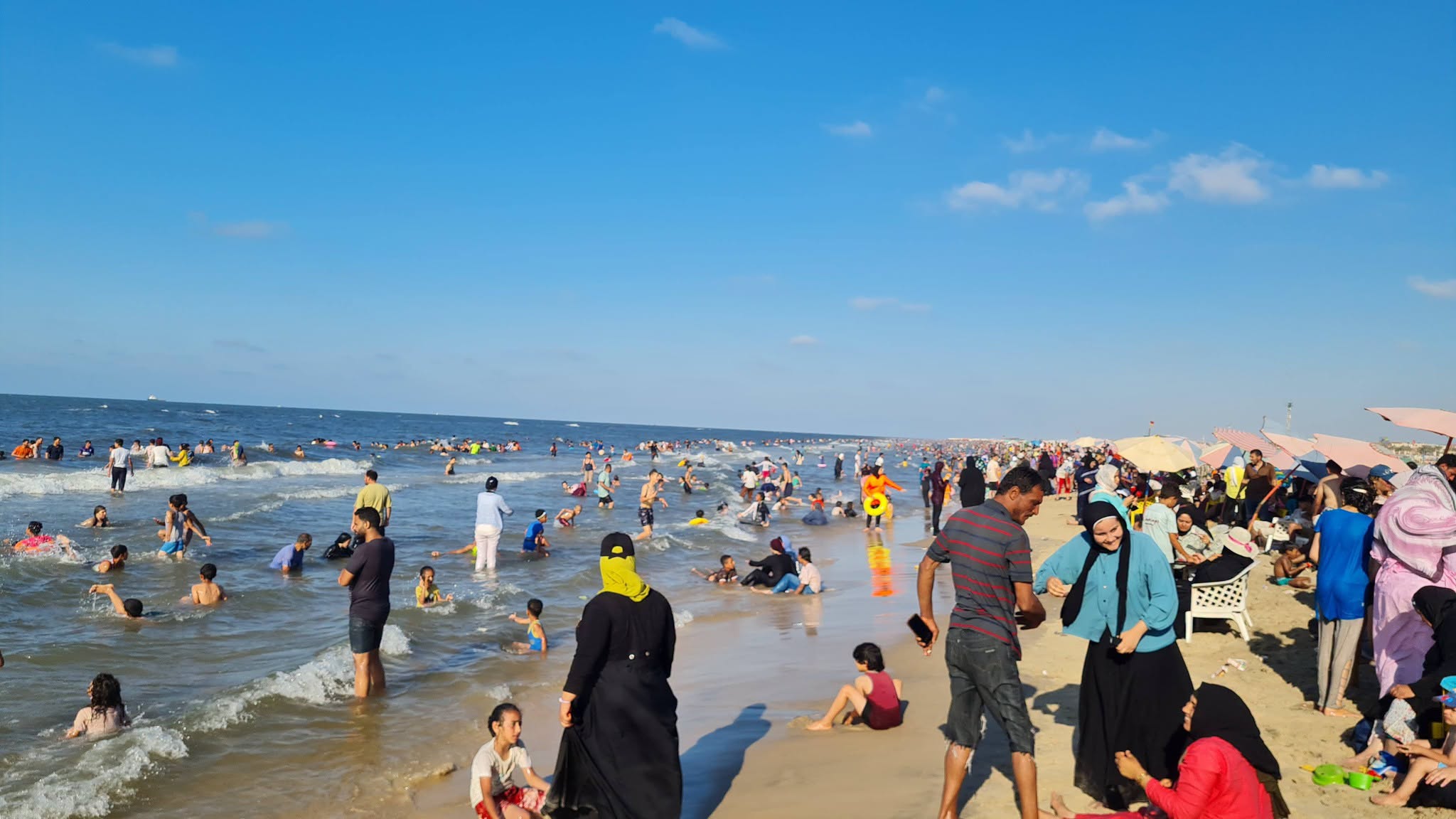 اقبال على مصيف بلطيم