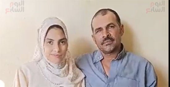 غدير-ووالدها-فتحي-رزق غدير-ووالدها-فتحي-رزق