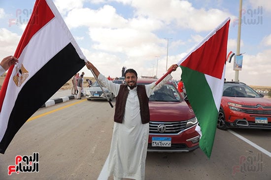 علم مصر وفلسطين