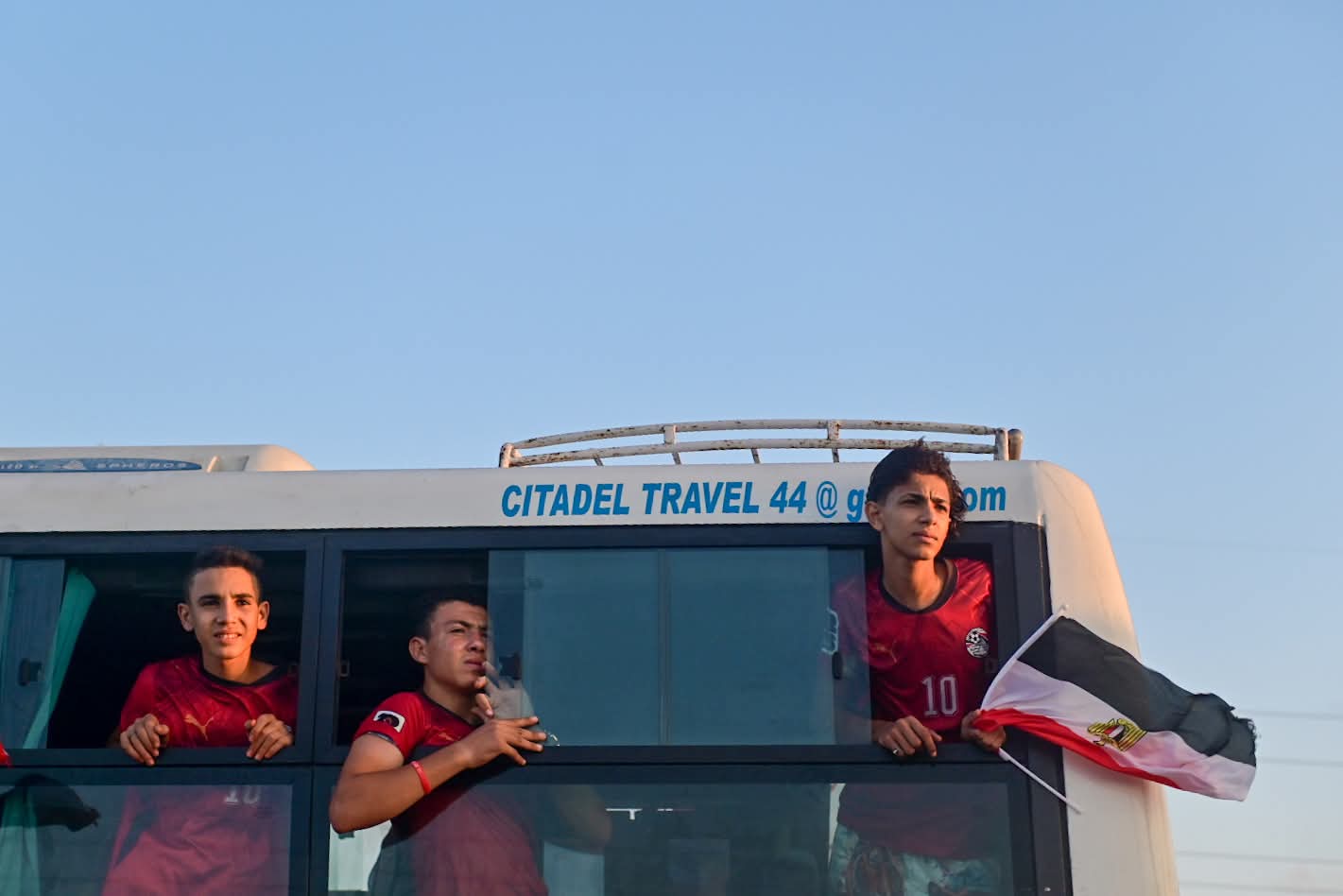 توافد جماهير منتخب مصر 