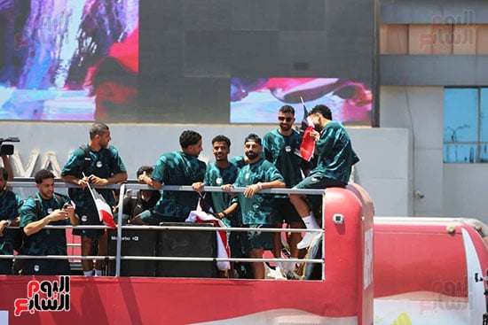 صلاح ولاعبى المنتخب صلاح ولاعبى المنتخب