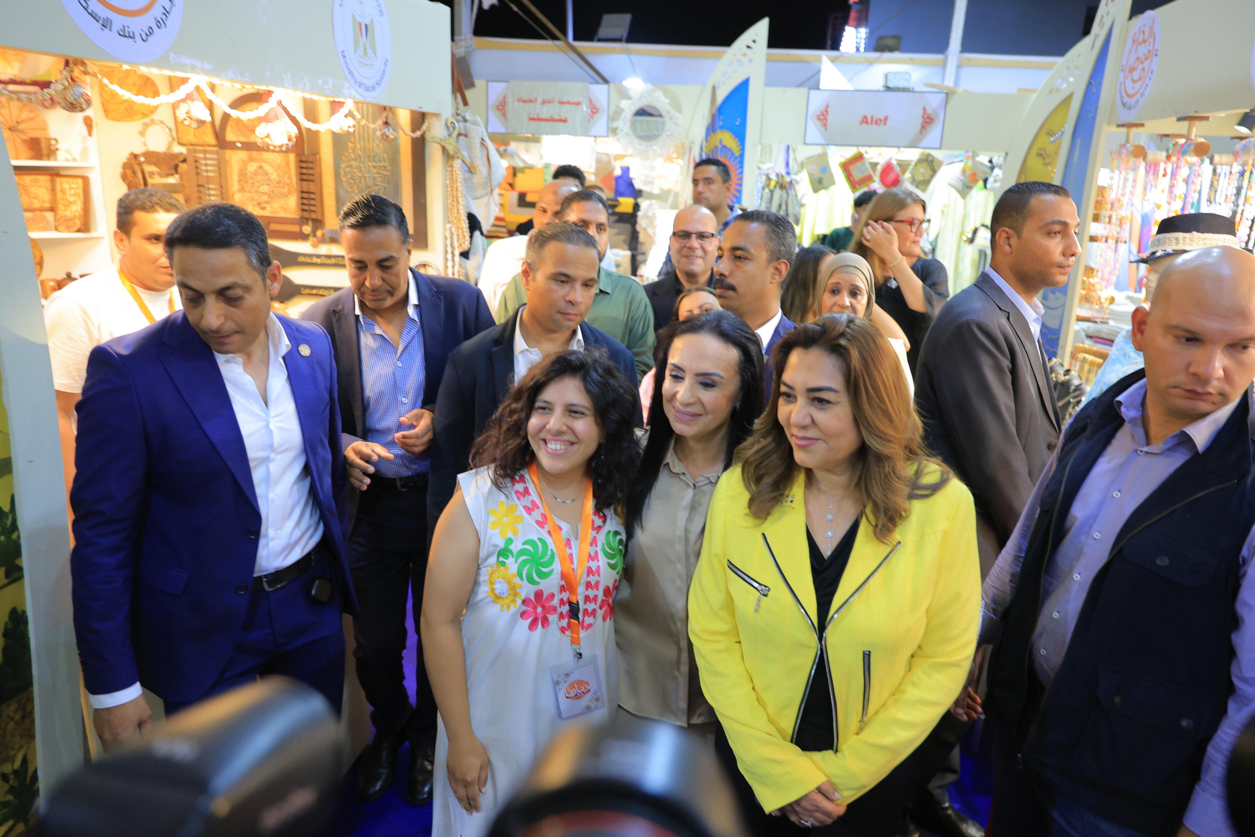 افتتاح معرض ديارنا للحرف اليدوية والتراثية بمارينا 4 الساحل