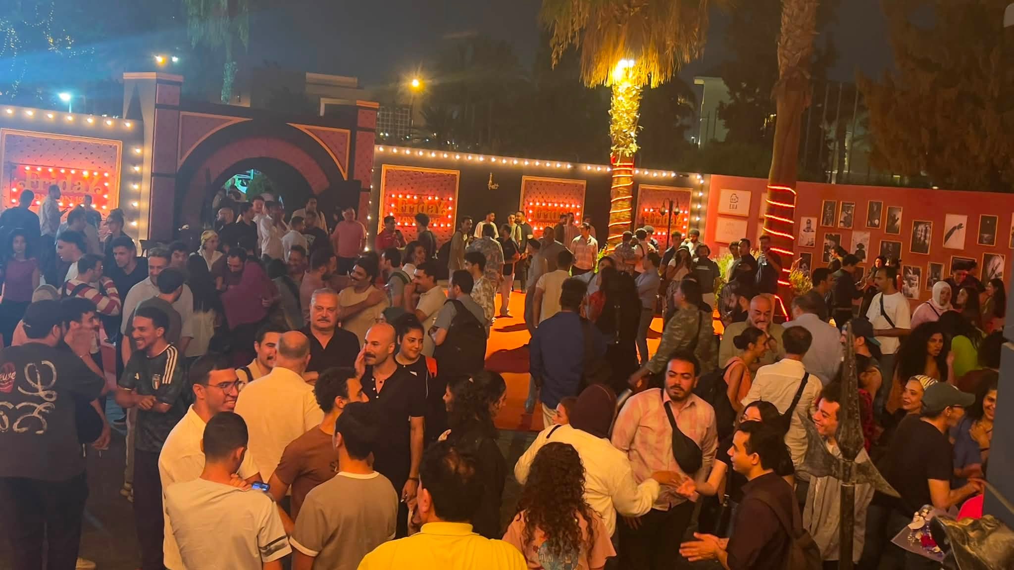 جمهور فرايداي بعد العرض