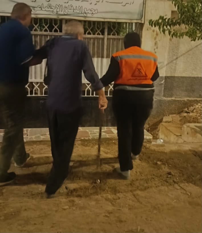  إنقاذ عدد من الأطفال والكبار بلا مأوى