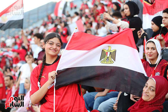 علم مصر  يزين الاحتفالية
