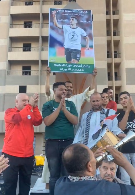 حضور شعبي كبير بالمزمار لاستقبال محمود صابر  (7)