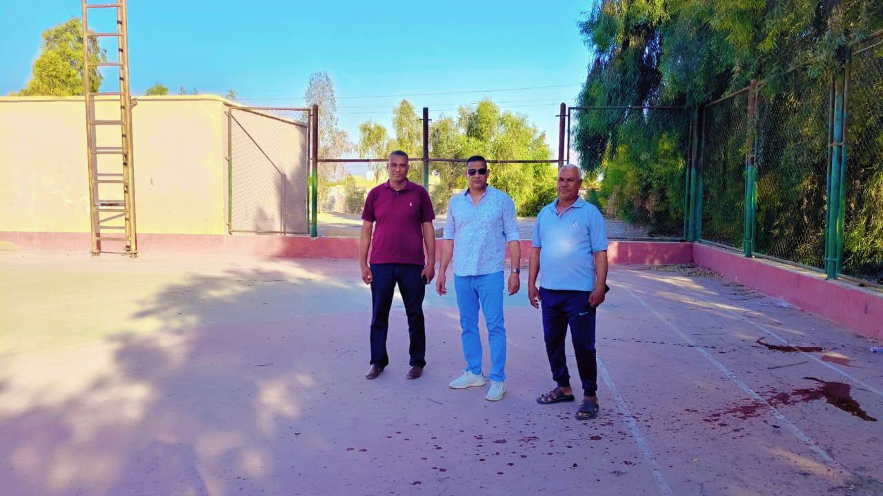 وكيل مديرية الرياضة بالأقصر يتفقد الملاعب المفتوحة لبحث سبل الإستفادة منها