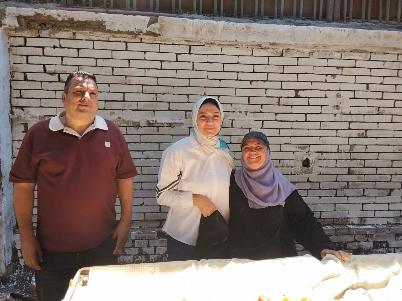 فرحة الباعة بالمكان الجدد
