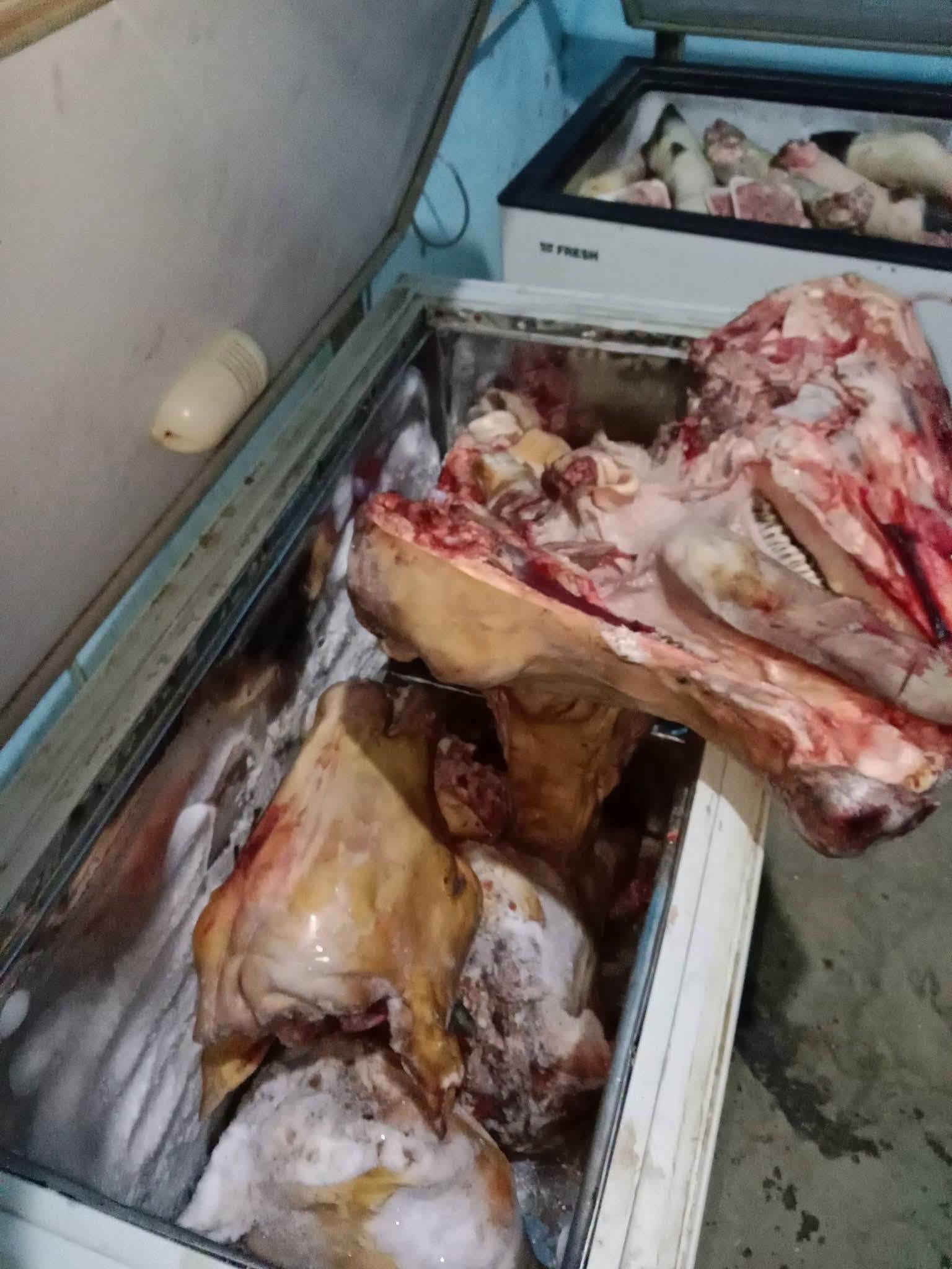 لحوم مضبوطه