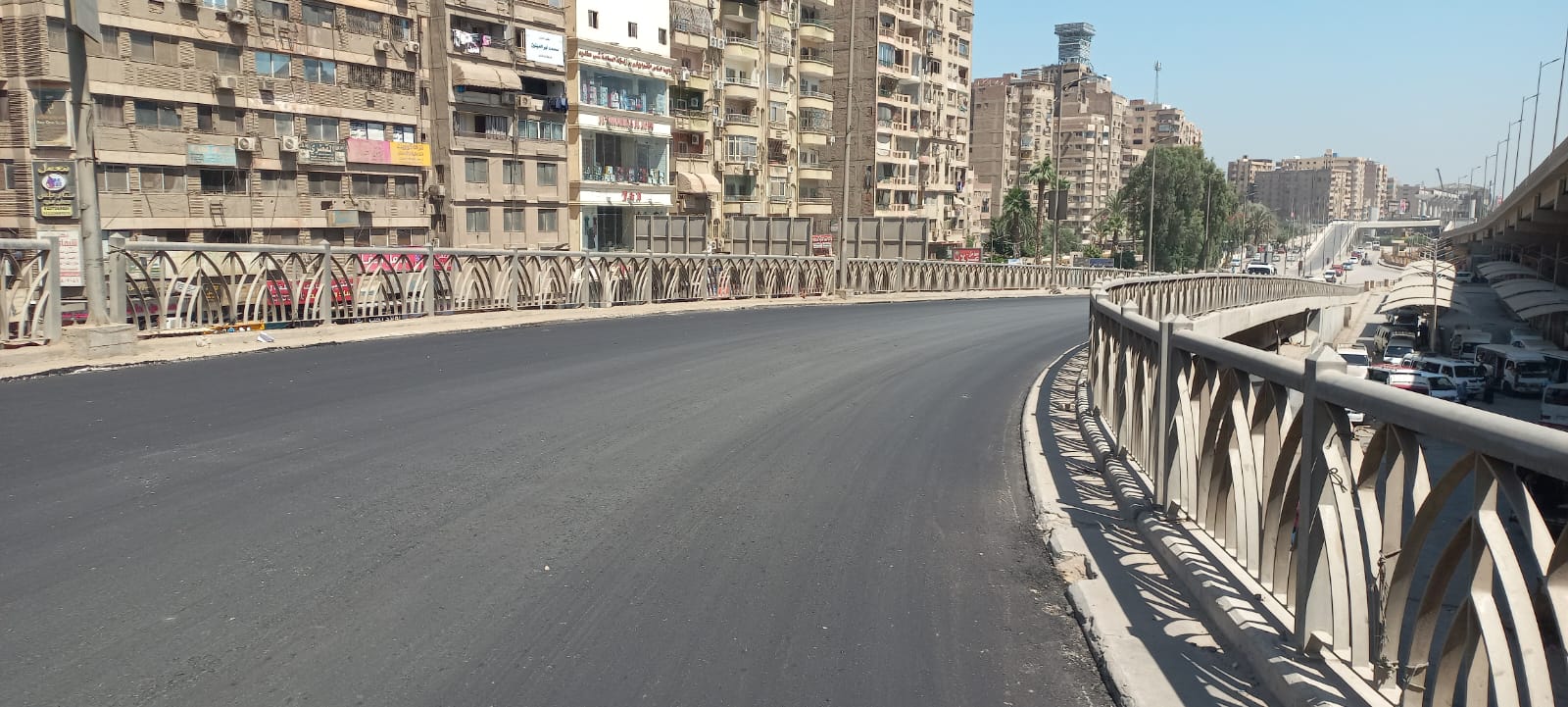 تطوير ورصف كوبرى أرض اللواء بالجيزة (3)