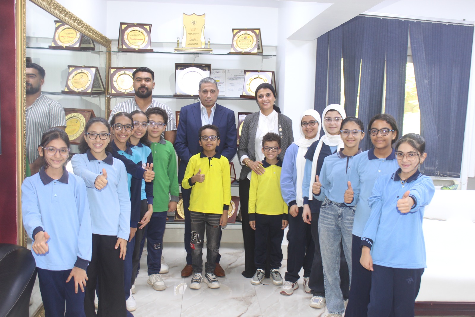 مدير تعليم الجيزة يُكرم المساهمين في إنجاح المبادرة الرئاسية عيون أطفالنا... مستقبلنا (3)