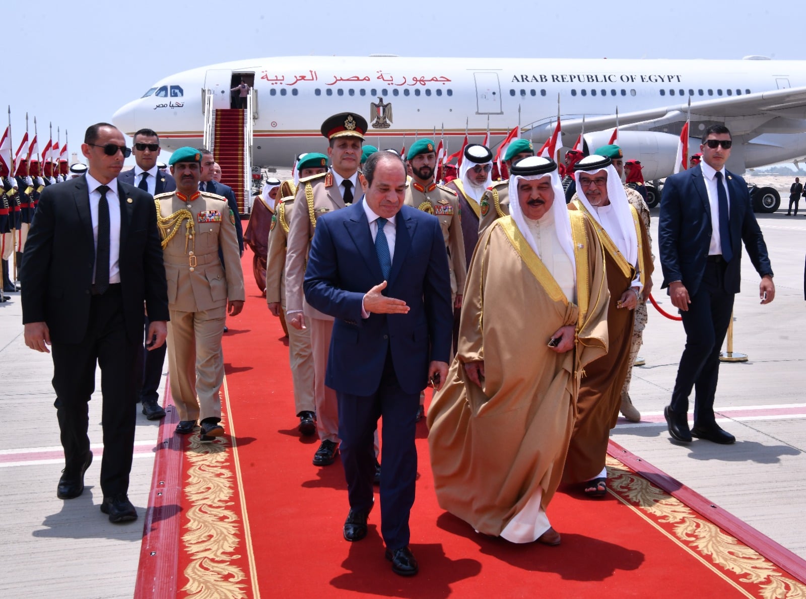 زيارة الرئيس السيسي لمملكة البحرين (5)