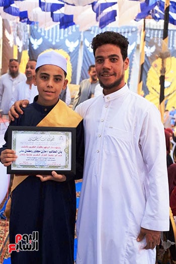 تكريم الطالب مازن مجاور رمضان
