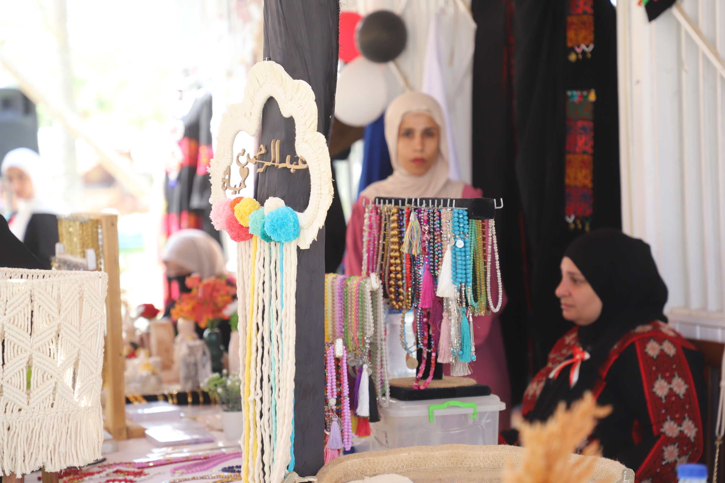 منتجات داخل المعرض 