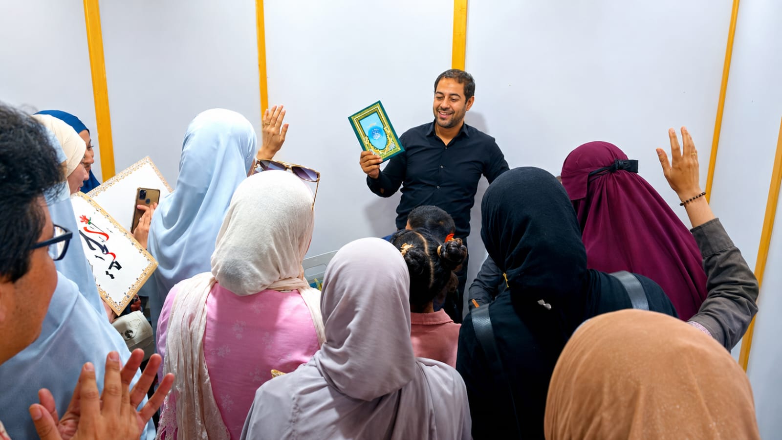 مسابقات جناح الأزهر بمعرض مكتبة الاسكندرية