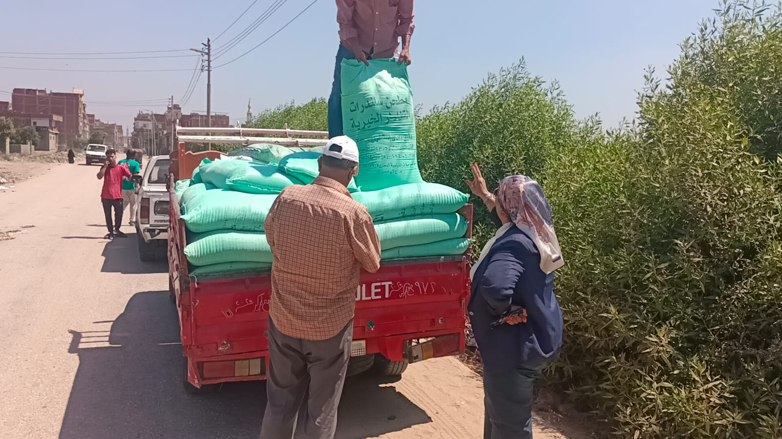 وكيل مديرية التموين بالقليوبية خلال الحملة