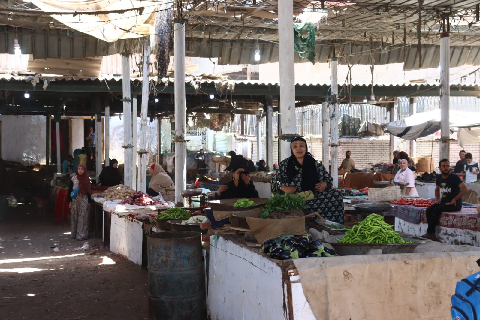 بعد تسكين الباعة