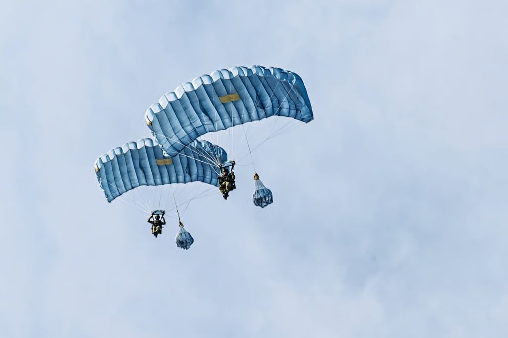 القفز بالمظلة