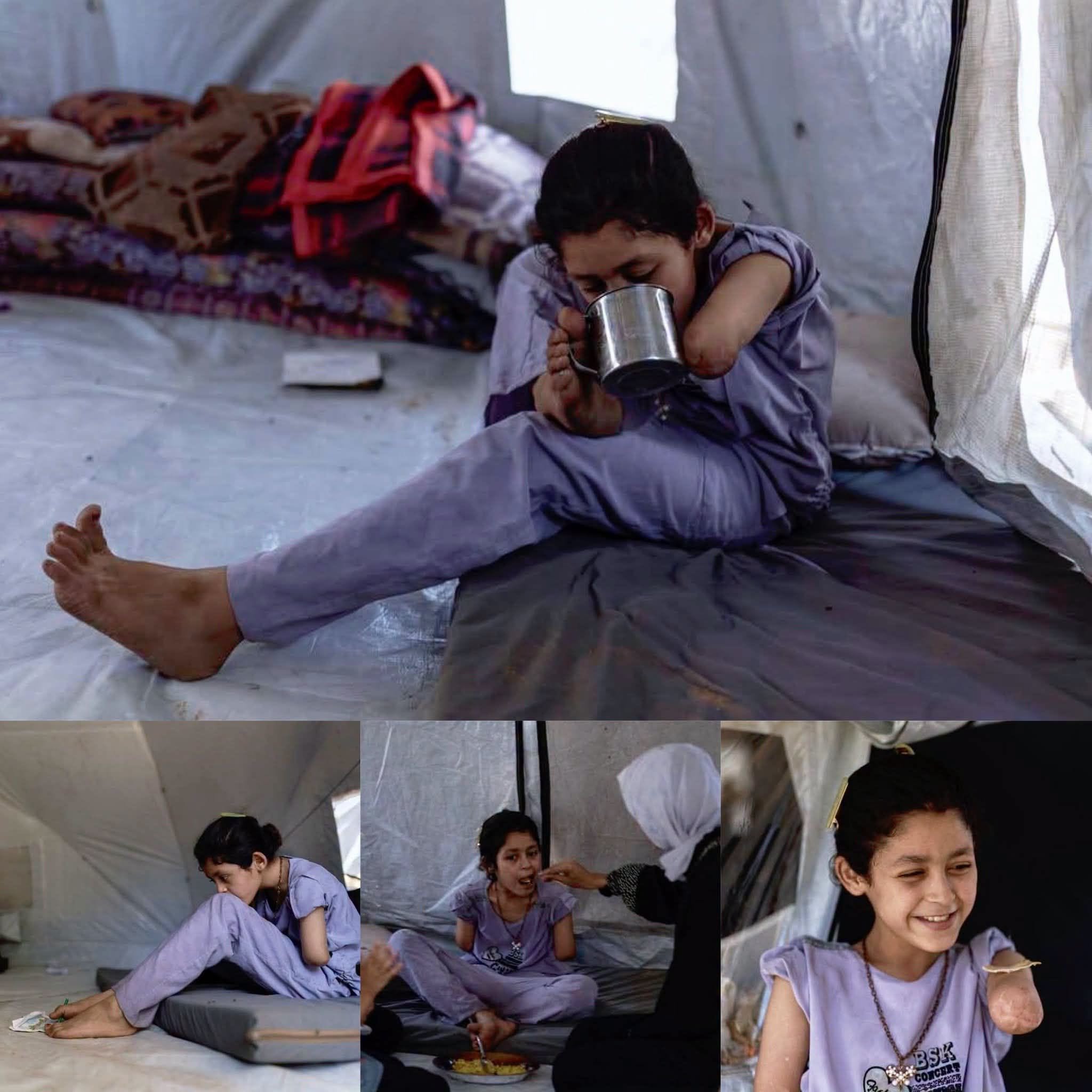 الطفلة سارة البرش الطفلة سارة البرش